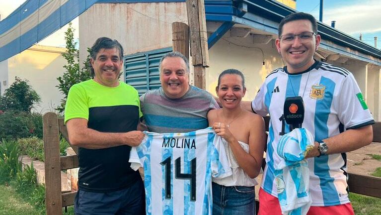 La cábala de la hermana de Nahuel Molina para ver los partidos del Mundial