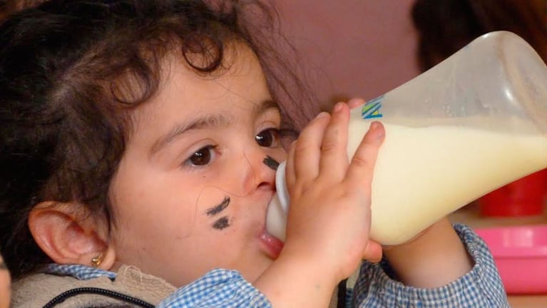 La caída del consumo de leche es alarmante. Foto: Banco de Alimentos
