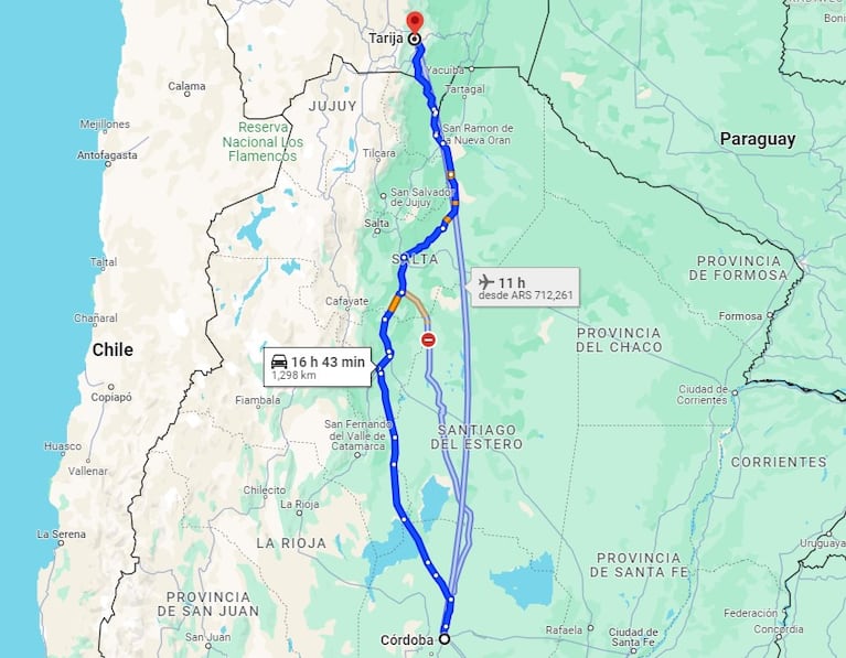 La calculadora y los kilómetros para seguir a Belgrano en la Sudamericana