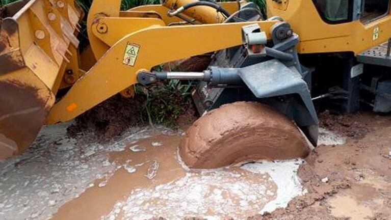 La calle se desmoronó y diez fábricas no pueden trabajar: lo que dejó la tormenta del 2019