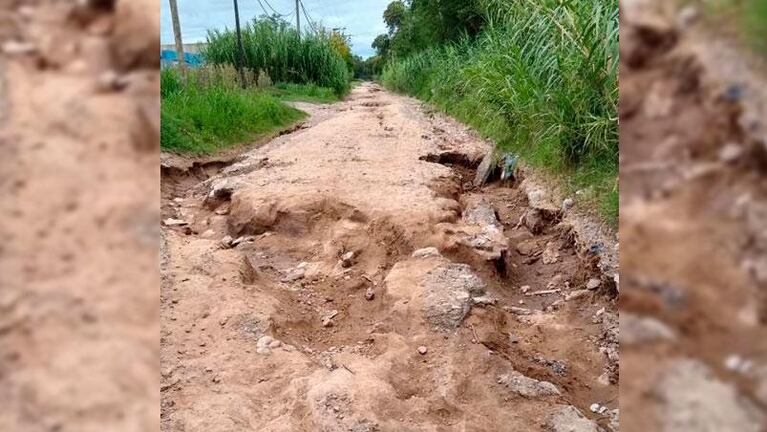 La calle se desmoronó y diez fábricas no pueden trabajar: lo que dejó la tormenta del 2019