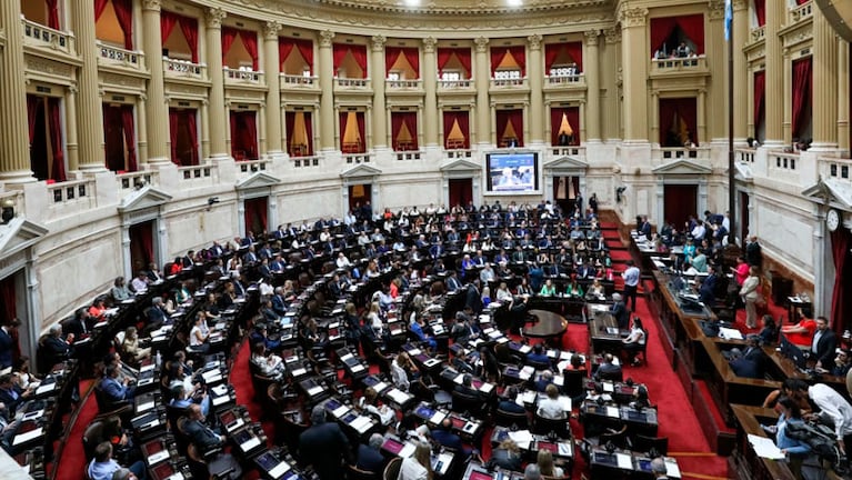 La Cámara de Diputados debate el Presupuesto 2026.