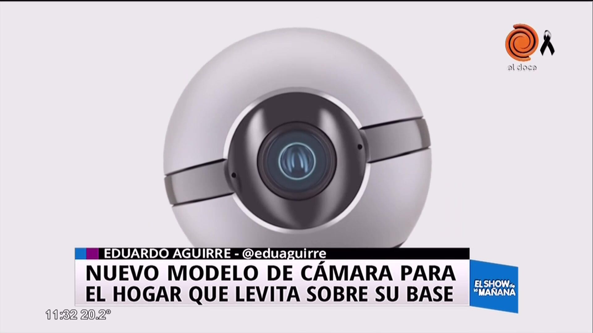 La cámara de seguridad futurista