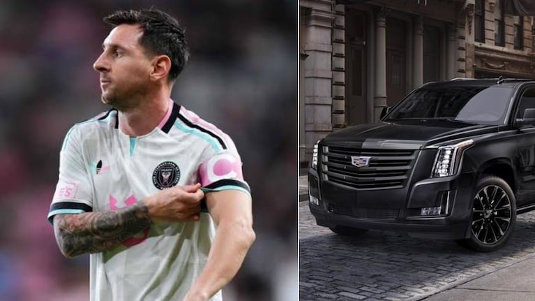 La camioneta del 10 en Miami es una SUV Cadillac Escalade.