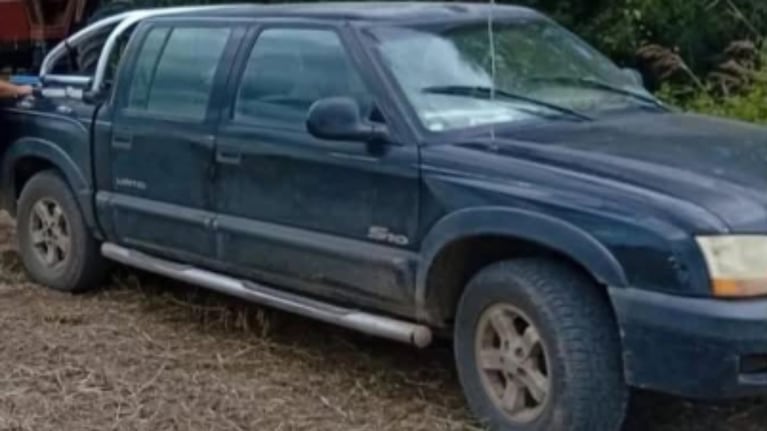 La camioneta robada.