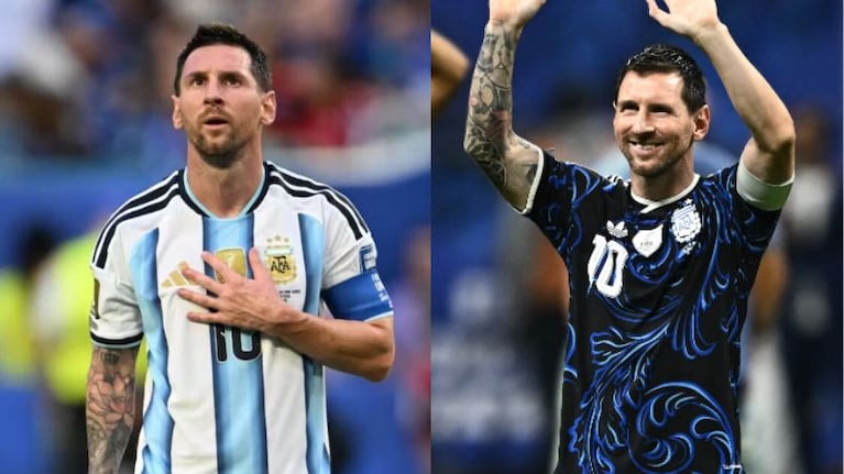 La camisetas de la final del Mundial.