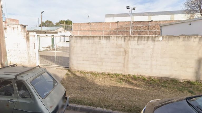 La cancha en la que el joven de 23 años falleció.