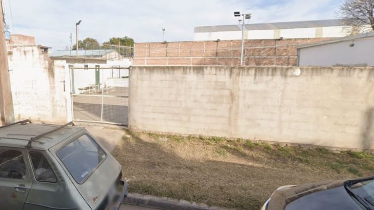 La cancha en la que el joven de 23 años falleció.