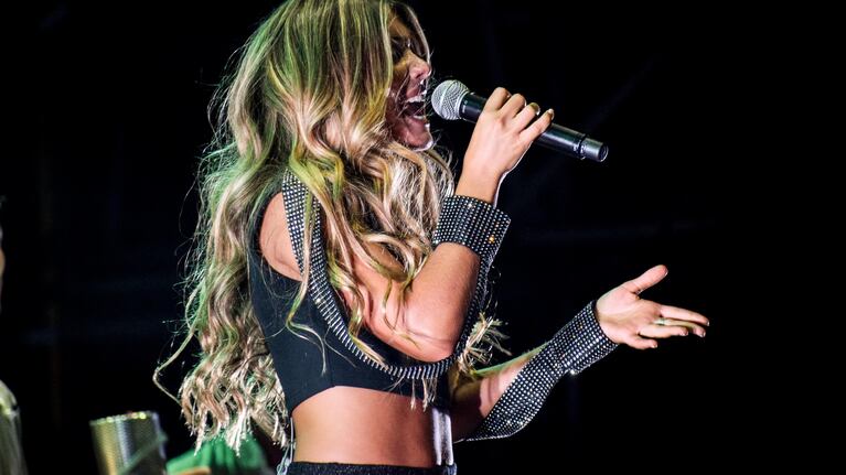 La cantante María Deal fue vinculada a Franco Colapinto.