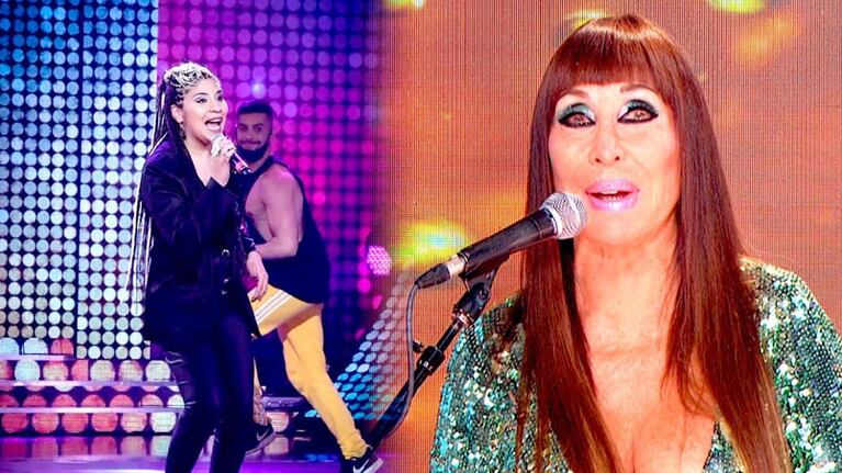 La cantante no pudo estar en la gala por los problemas que ocasionó el temporal en su vivienda.