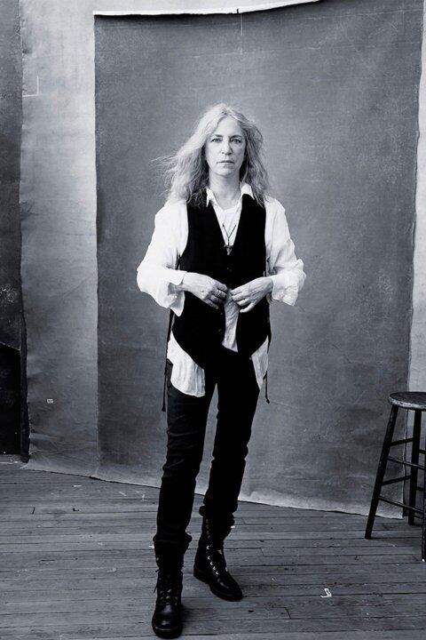 La cantante Patti Smith.