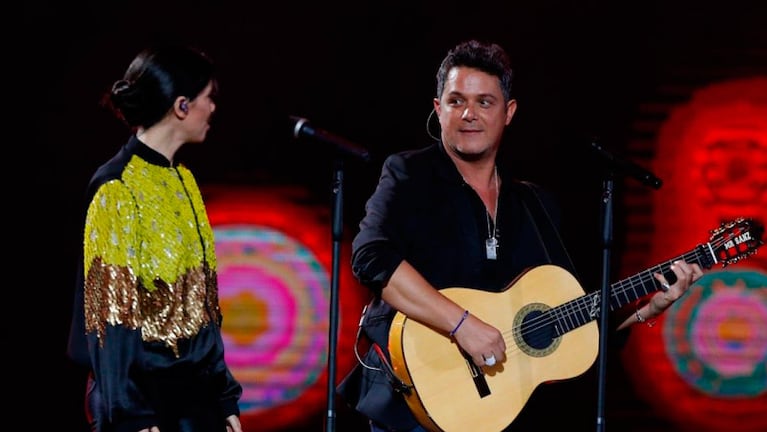 La cara de Alejandro Sanz lo dice todo... 