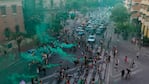 La caravana verde en Córdoba.