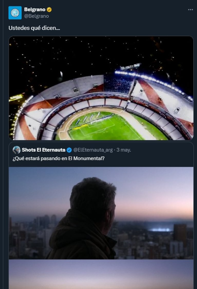 La cargada de Belgrano a River a 14 años del descenso: “Ustedes qué dicen...”