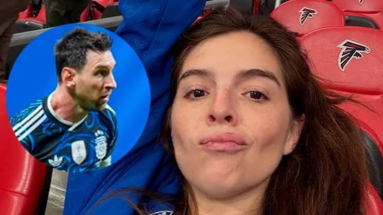 La carta de Dalma Maradona para vLionel Messi.