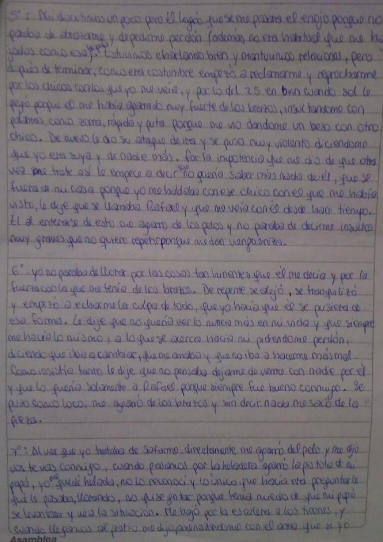 La carta de puño y letra de Nahir Galarza que podría dejarla en libertad 