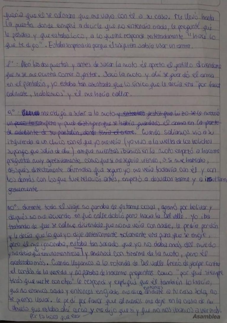 La carta de puño y letra de Nahir Galarza que podría dejarla en libertad 