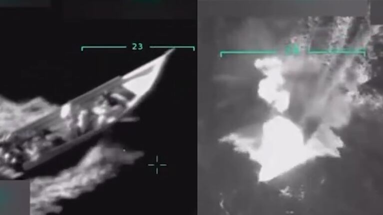 La Casa Blanca informó un ataque a un barco narco proveniente de Venezuela.