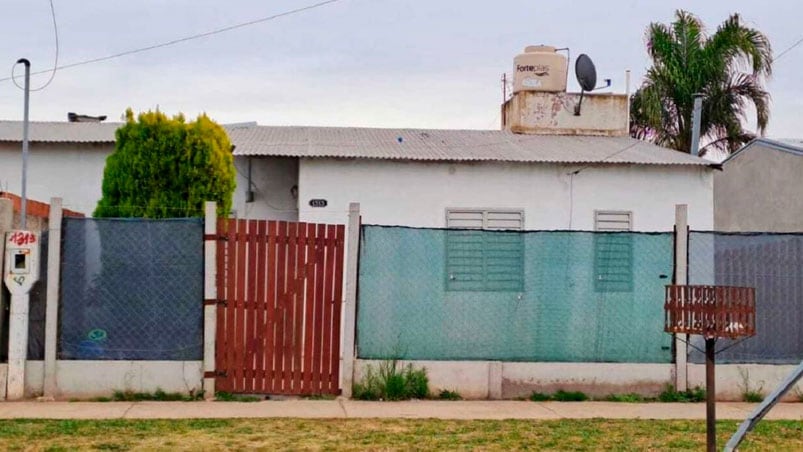 La casa de Arroyo Seco donde ocurrió el crimen. Foto: El Ciudadano.