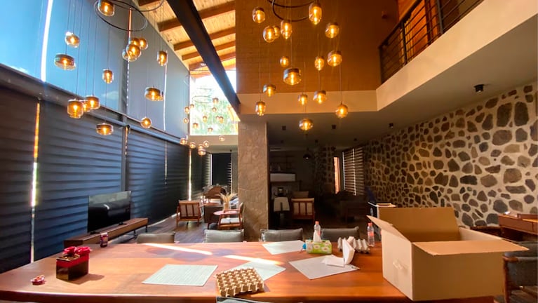 La casa de El Mencho en medio del bosque. Foto: El Universal.