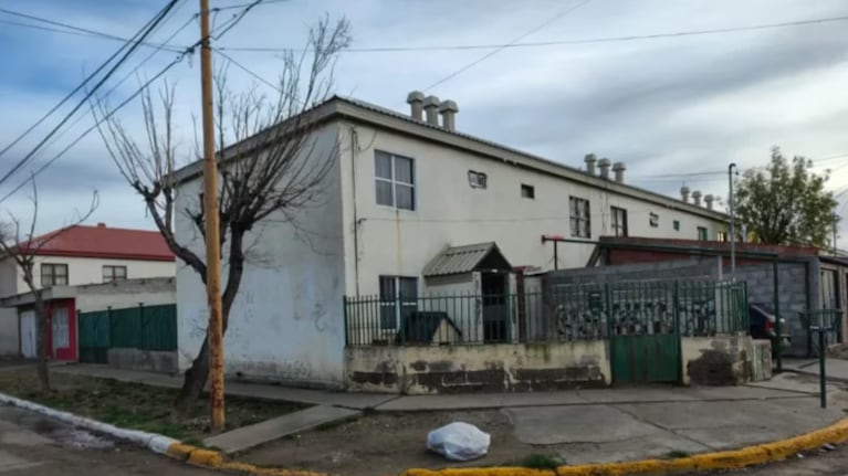 La casa de la que escapó la niña en Santa Cruz.
