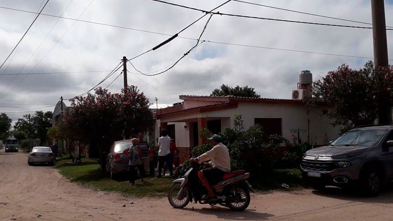 La casa de la víctima de Río Tercero.