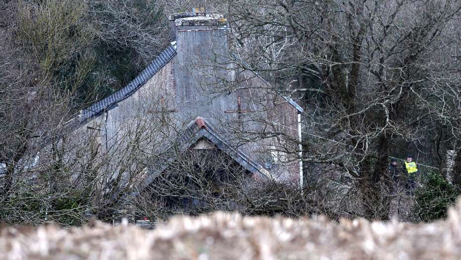 La casa de los Troadec donde se cometieron los asesinatos. Foto: AFP.