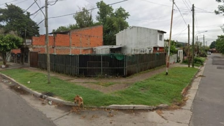 La casa del brutal asalto en la provincia de Buenos Aires.