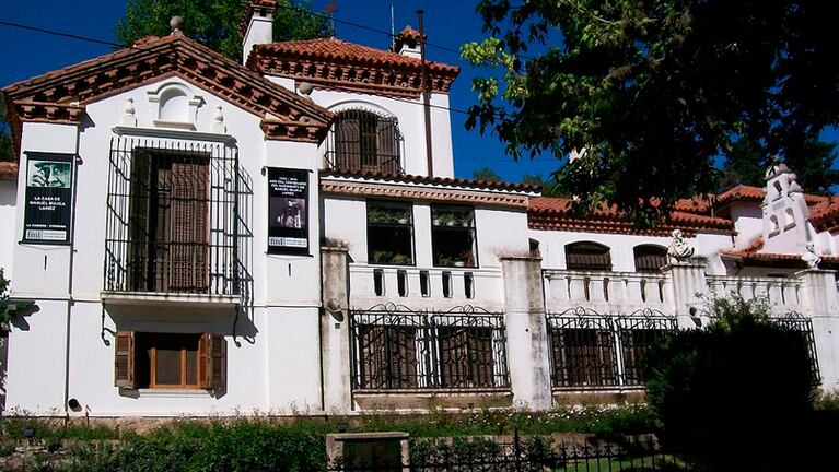 La casa del escritor y poeta Manuel Mujica Lainez en La Cumbre.