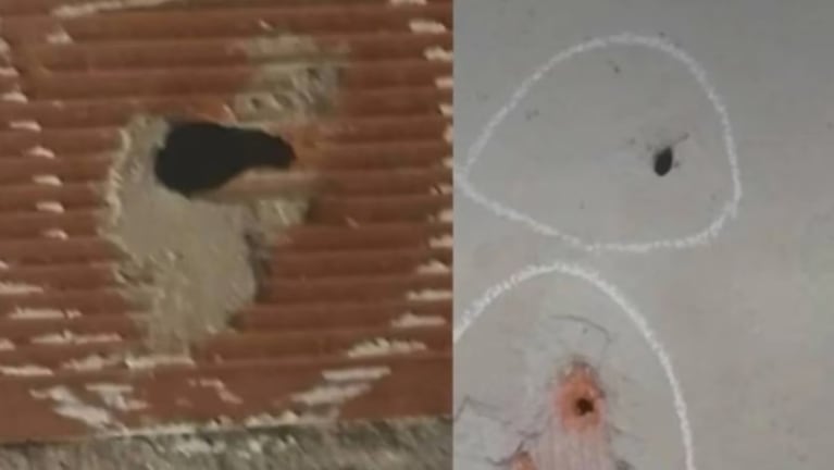 La casa del hermano de la Tota Santillán fue baleada.