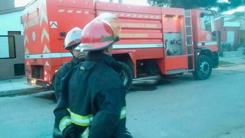 La casa del incendio trágico en el barrio 18 de Noviembre. 