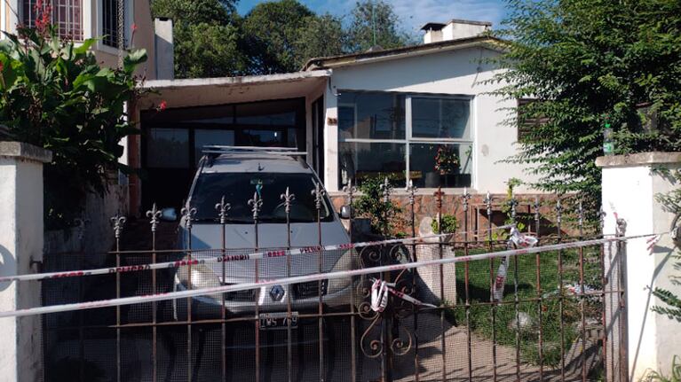 La casa donde Aragona mató a su esposa. Foto: Pablo Olivarez / El Doce.
