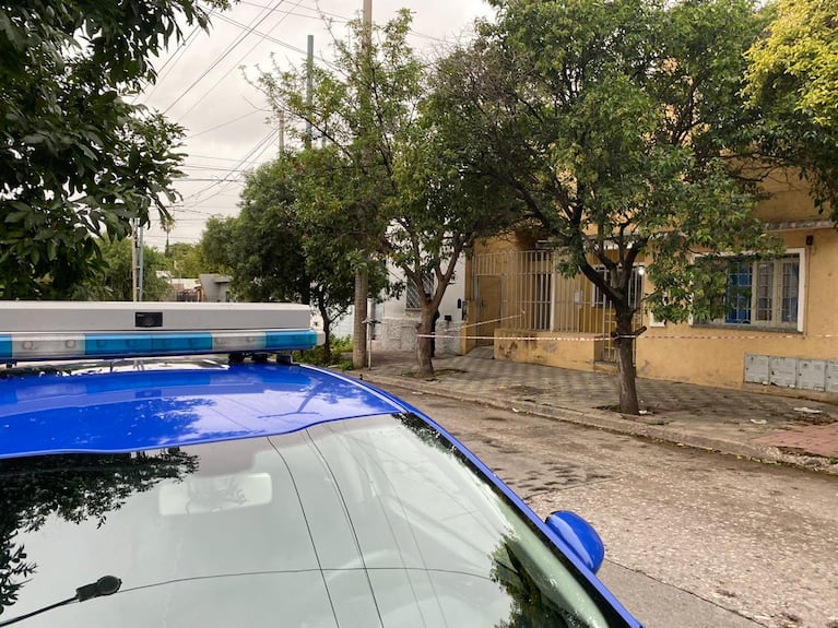 La casa donde encontraron al hombre en barrio Alto Alberdi.