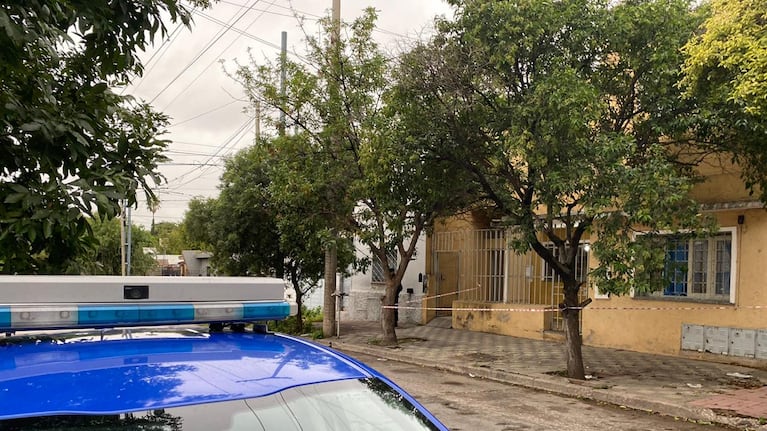La casa donde encontraron al hombre en barrio Alto Alberdi.