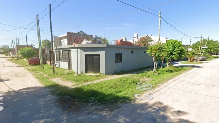 La casa donde ocurrió el hecho en Quilmes. (Foto: captura Google Maps)