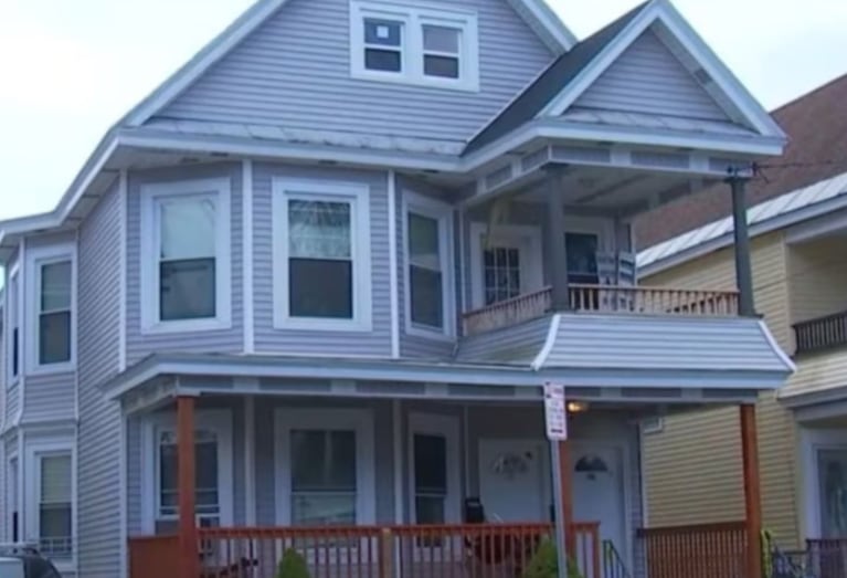 La casa donde ocurrió el horror en Nueva York.