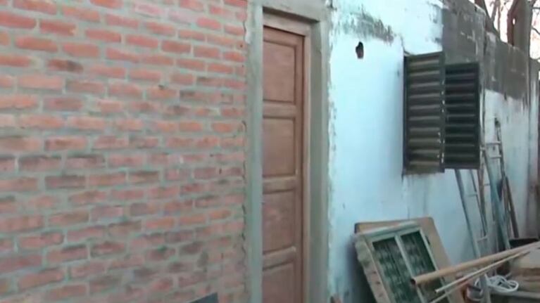 La casa donde ocurrió la presunta detención ilegal.