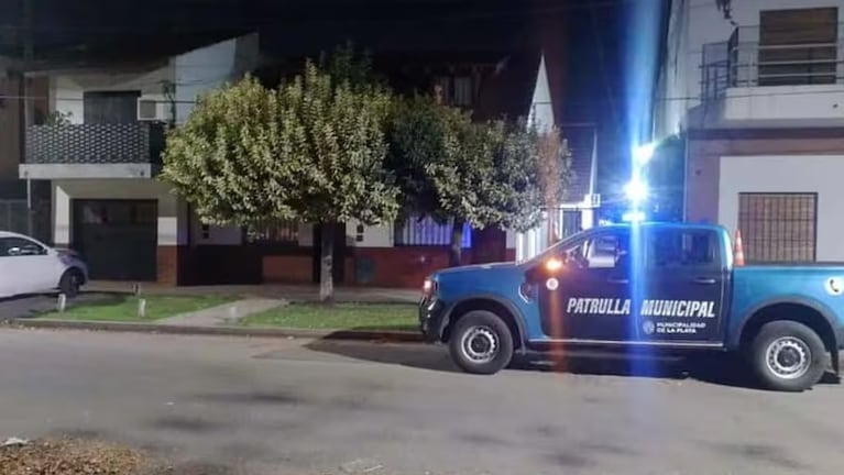 La casa donde se produjo el asalto y la muerte de la mujer.