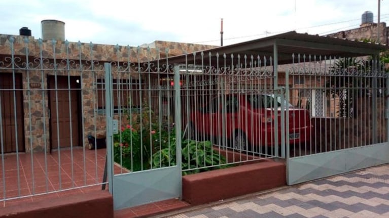 La casa donde sucedió el robo. Foto: Radio Suquía.