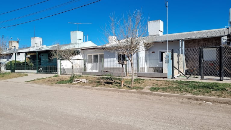 La casa donde vivía la mujer.