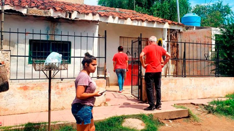 La casa donde vivía la mujer en Villa El Libertador. Foto: Gentileza Leo Guevara.