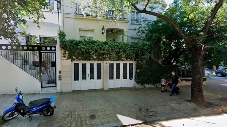 La casa donde vivía la pareja de ancianos.