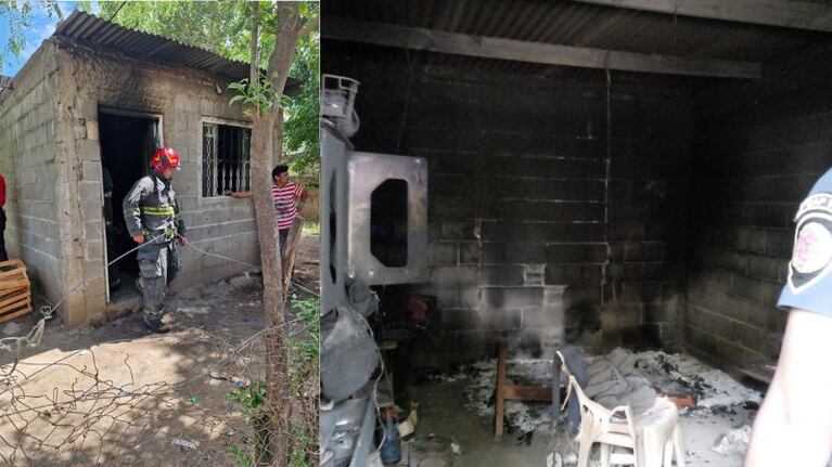 La casa en donde encontraron muerto al hombre de 38 años.