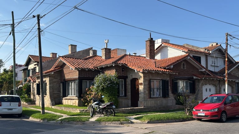 La casa en Mar del Plata en donde el jubilado abatió a un delincuente.