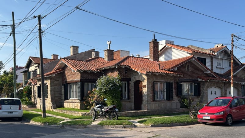 La casa en Mar del Plata en donde el jubilado mató a un delincuente.