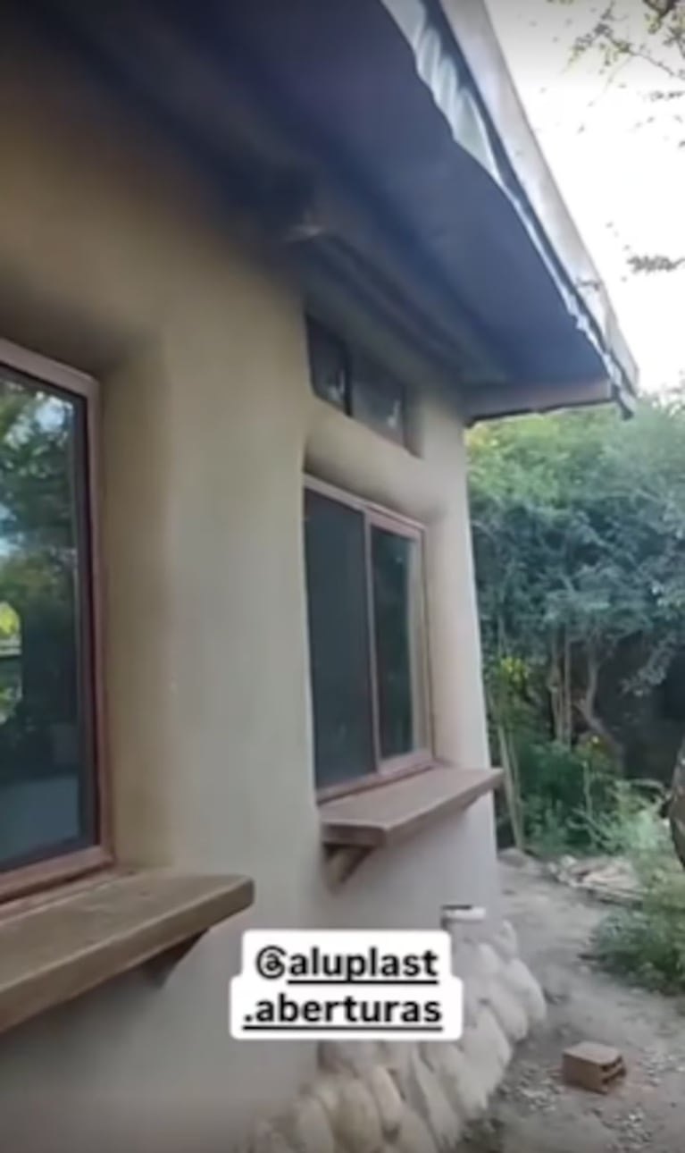 La casa en Traslasierra del hijo "hippie" de Julián Weich. Imagen: Instagram de julián Weich.
