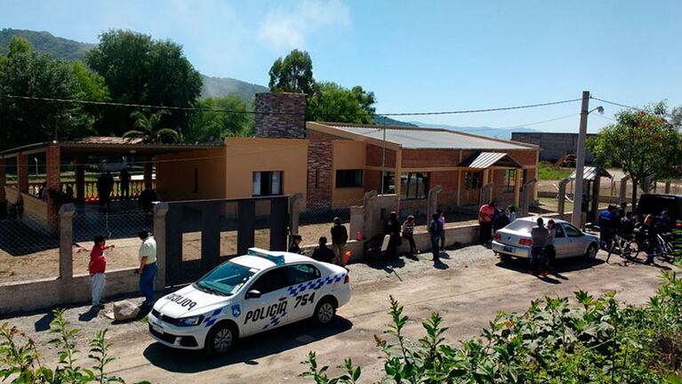 La casa quinta donde se llevó a cabo la fiesta de disfraces.