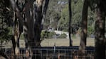 La casa rural donde se cometieron los asesinatos. Foto: AP.