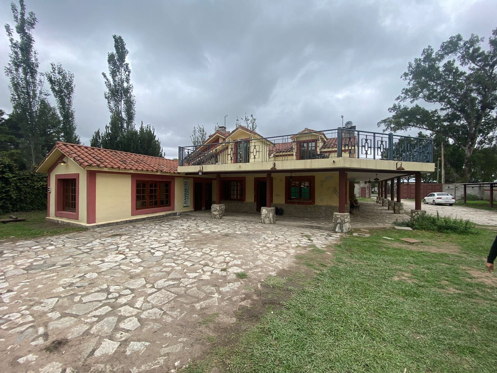 La casa tiene jacuzzi, pileta y quincho. Foto: Luchi Ybaez / El Doce.