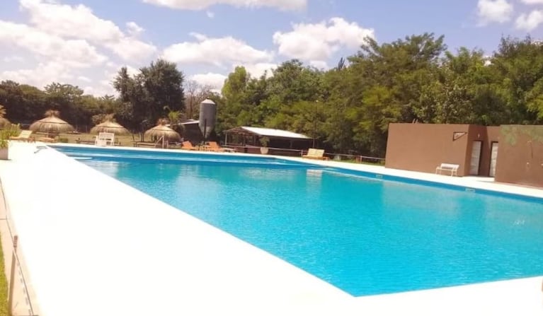 La casaquinta donde se ahogó el nene en Pilar.